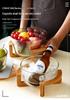 Nordic Heat-Resistant Glass Bowl - Creative Round Salad & Fruit Serving Dish