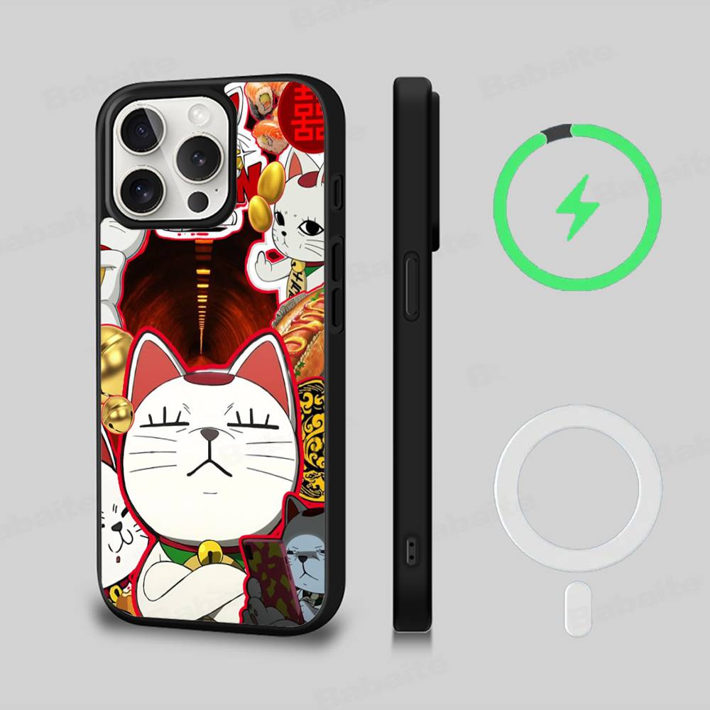 ANIME D-Dandadan T-turbo Baba Granny For Magsafe Magnetic Phone Case For IPhone 17 16 Pro Max 15 Plus 14 13 12 11 Cover