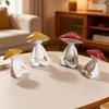 Garden Statue Fairys Garden Accessories Centrepieces Meditations Mushroom Figurines Sculptures Miniature Landscape Decors