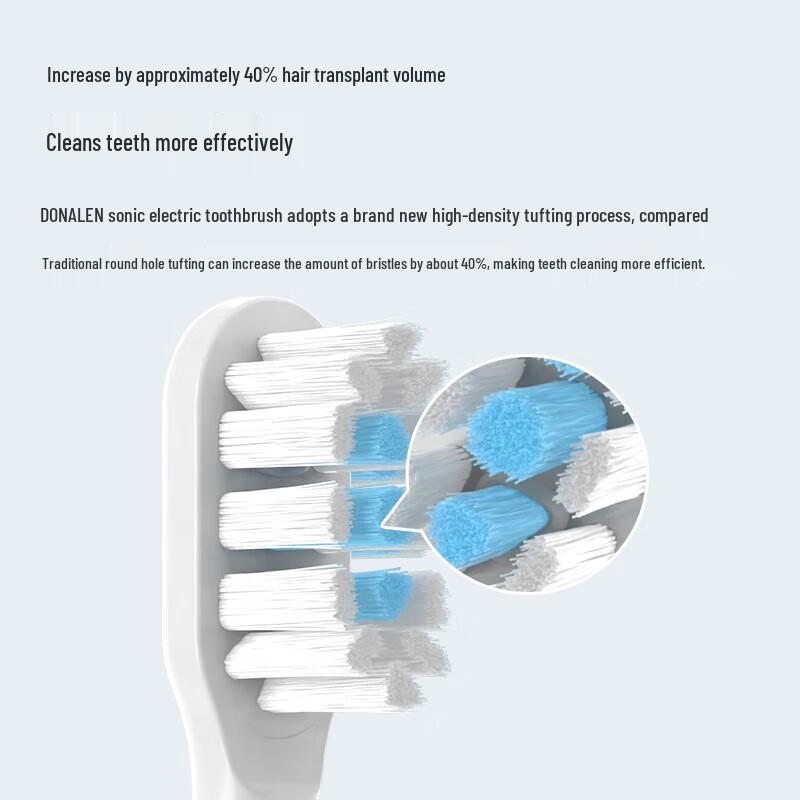 Replacement Electric Toothbrush Heads for Xiaomi/Mijia (6-Pack)