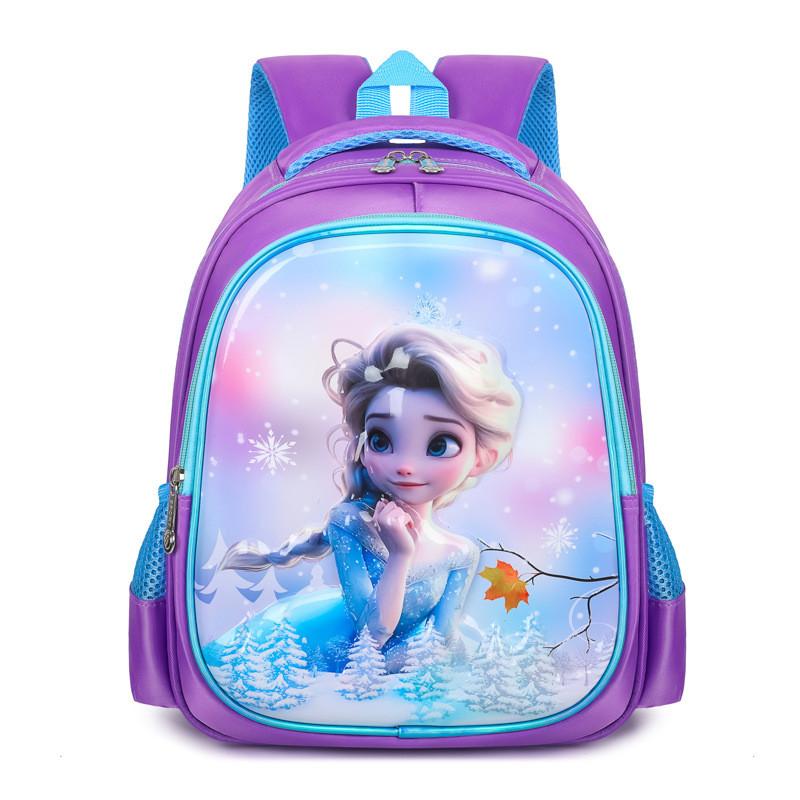 Cartoon Kidfriendly School Backpack With Ergonomic Shoulder Straps Comfort For