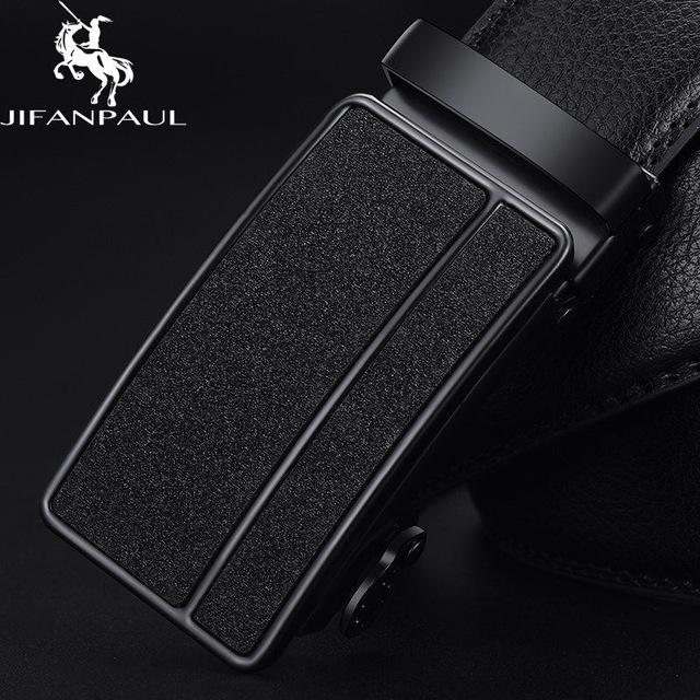 Nuova Cintura da Uomo Vera Pelle Fibbia Automatica Cinture di Alta Qualità per Uomini Marchio di Lusso Moda Cintura Business Uomo