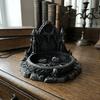 3D Printed Castle Jewelry Stand Black Gothic Style Decorative Tray  Desktop Decor