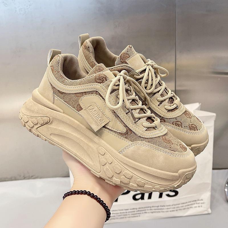 2024 новые роскошные дизайнерские женские спортивные кроссовки на платформе с дышащей — фото 7