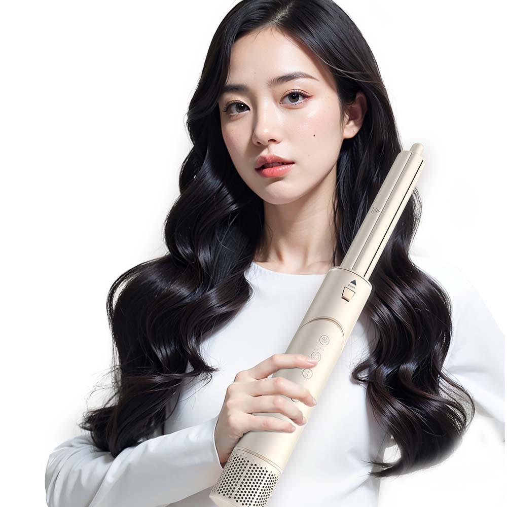 Cross-Border High-Speed Brushless 7-in-1 Multifunctional Hot Air Comb Curler, Straightener, and Hair Dryer US Plug