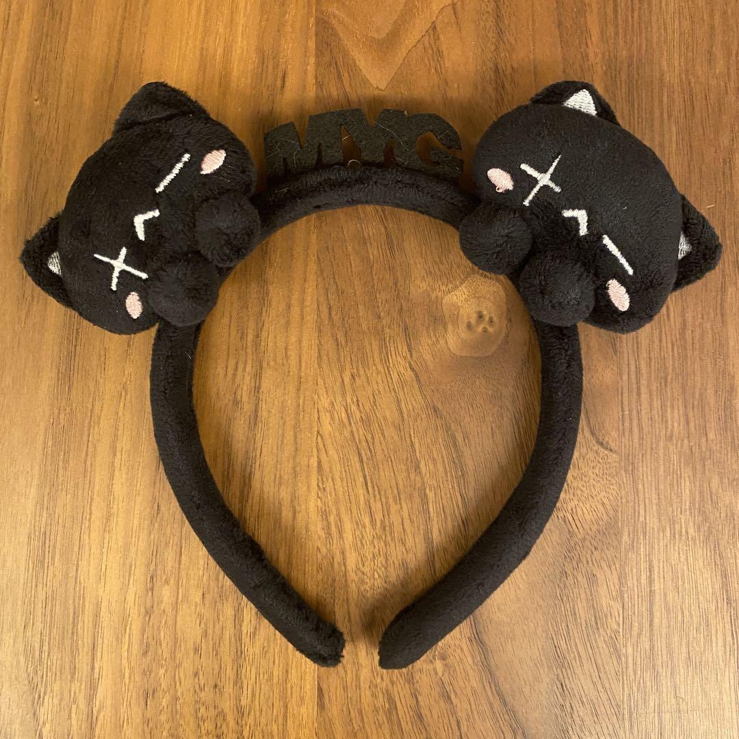 

[ИСПОЛЬЗОВАННЫЙ] BTS SUGA Agust D Yoongi Black Cat Cat Headband Hairband