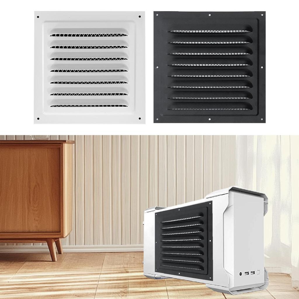 Air Vent Louver Cover Air Return Grill Built Guard Screen Ventilation Grille for Van Motorhome Household Ceiling Sidewall