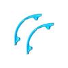 1Pair Shuttlecocks Racquet Sports Set Light Weight Double Badminton Racket Indoor Outdoor Sports Accessories Enduring