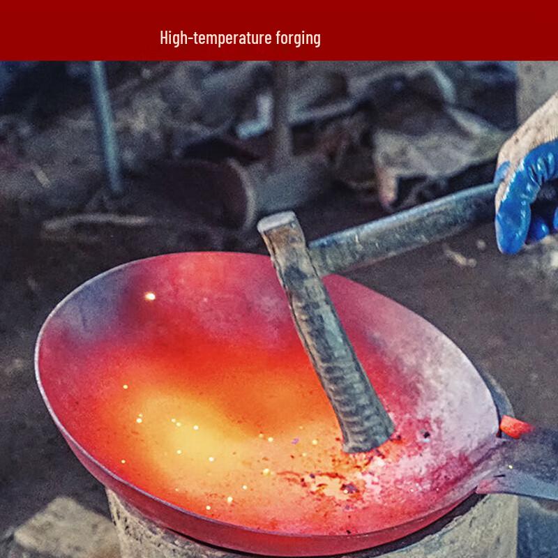 Traditioneller Eisen-Wok