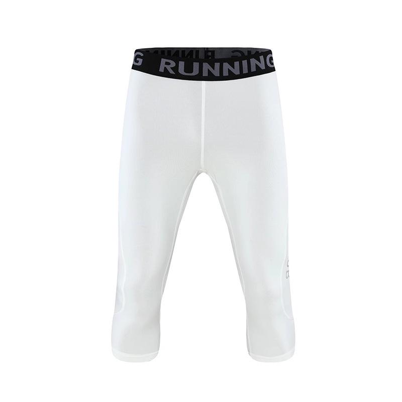 Men's Quick-Dry 7/8 Fitness Tights Sports Base Layer