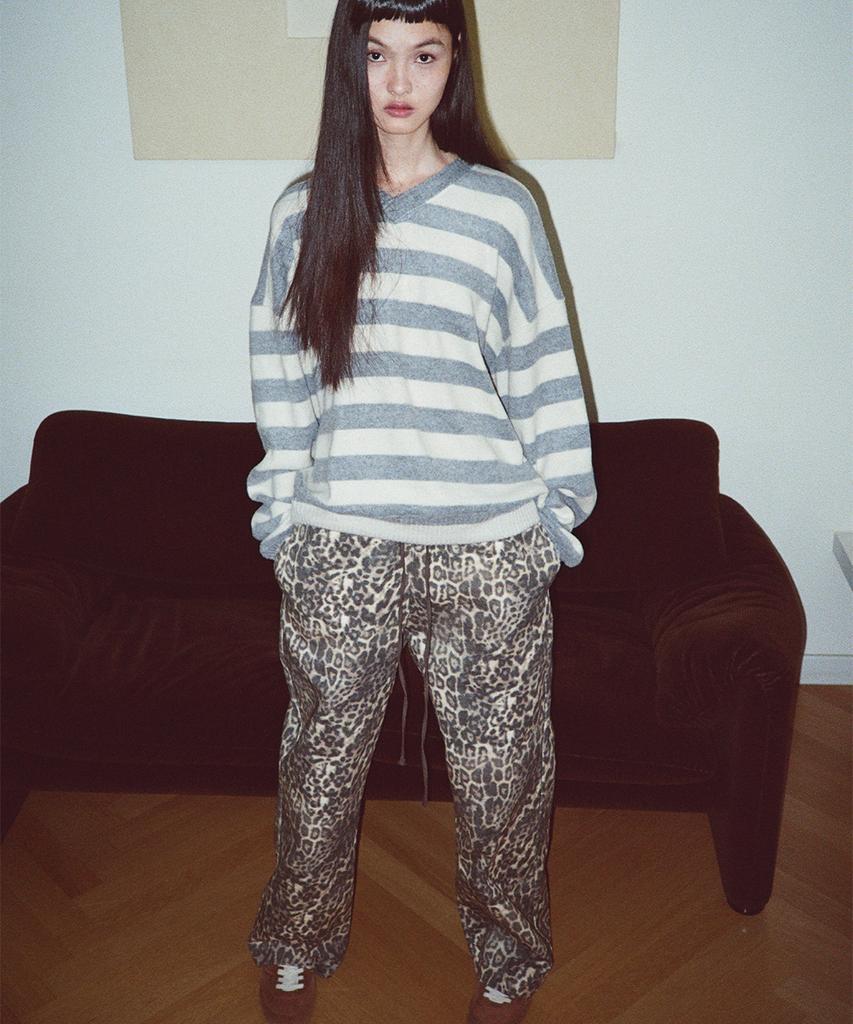Yansisi Double Layered Pants - Leopard