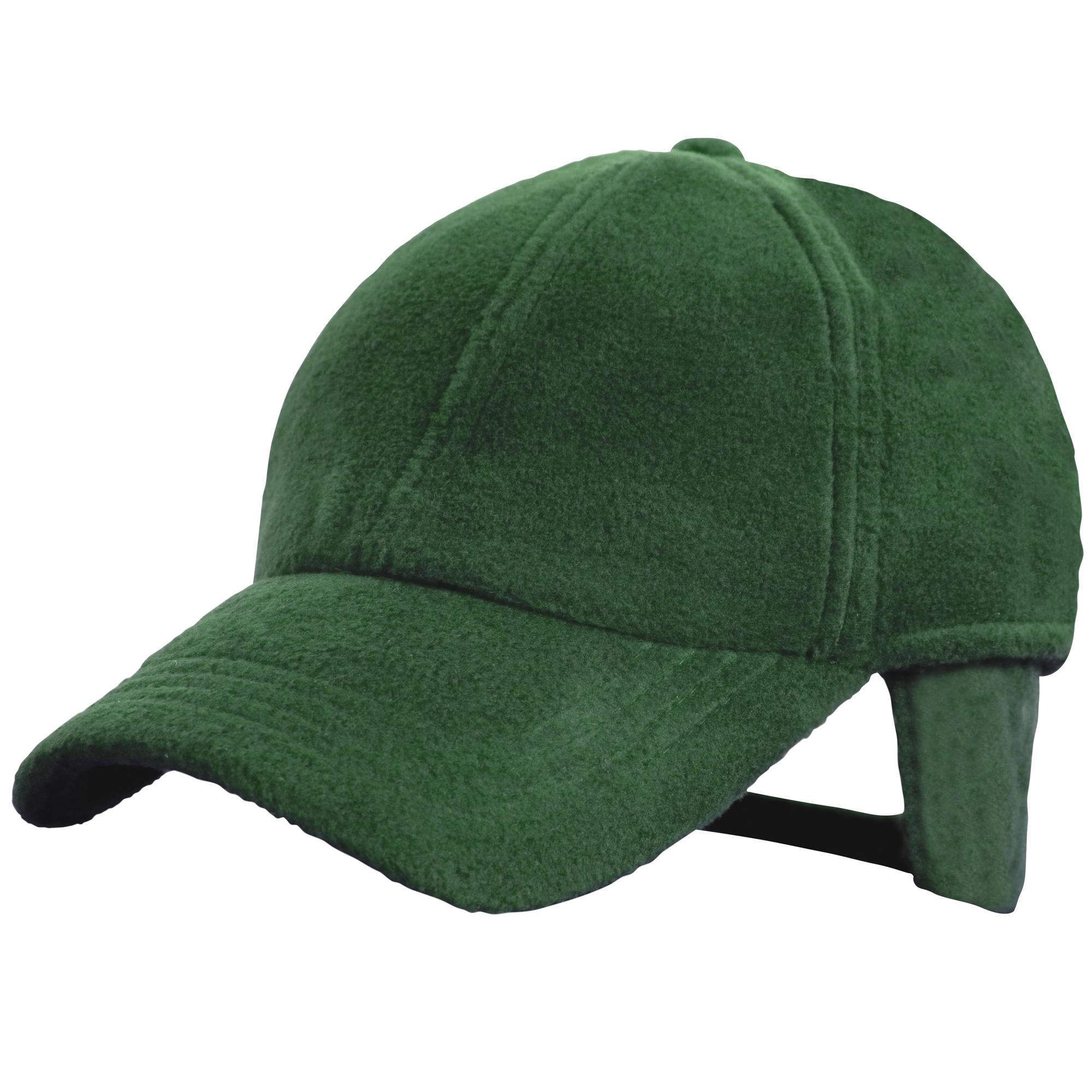 Result Active Winter Fleece Baseballpet One Size bosgroene kleur