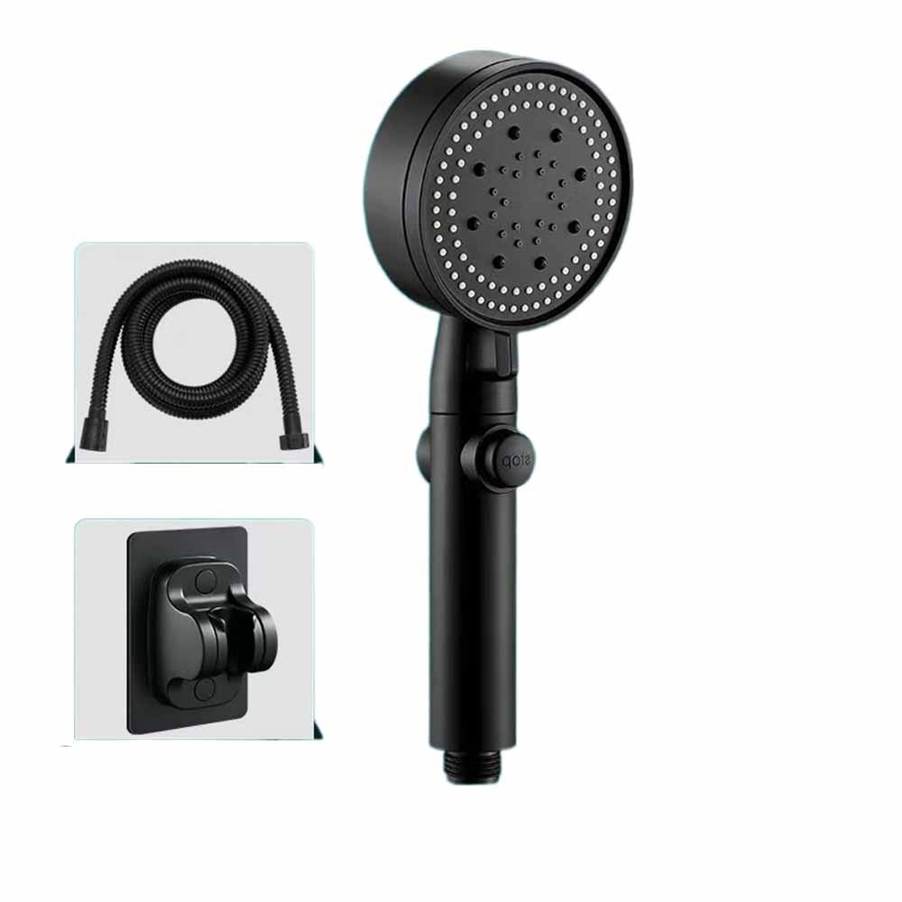 with 1.5M Hose and Bracket Shower Head Set 5 Modes Handheld Shower Hand Showerhead  Home