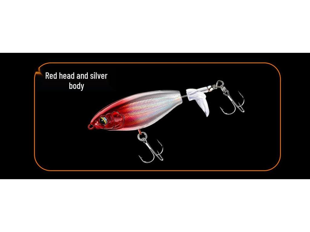 Biomimetic Propeller Topwater Lure for Freshwater & Saltwater Fishing