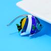 Emaille Tropföl Niedliche Tropische Fische Brosche Mode Bunte Tiernadel Kleiner Fisch Brustblume