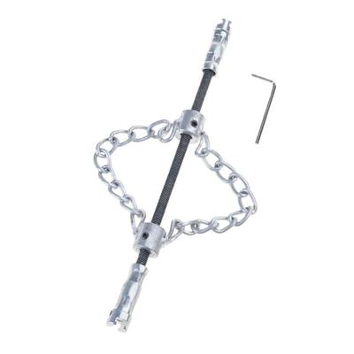 652F Professional Flexible Rod Sewer Cleaning Chain High Durability Metal Construction Efficient Pipe Descaling Equipment