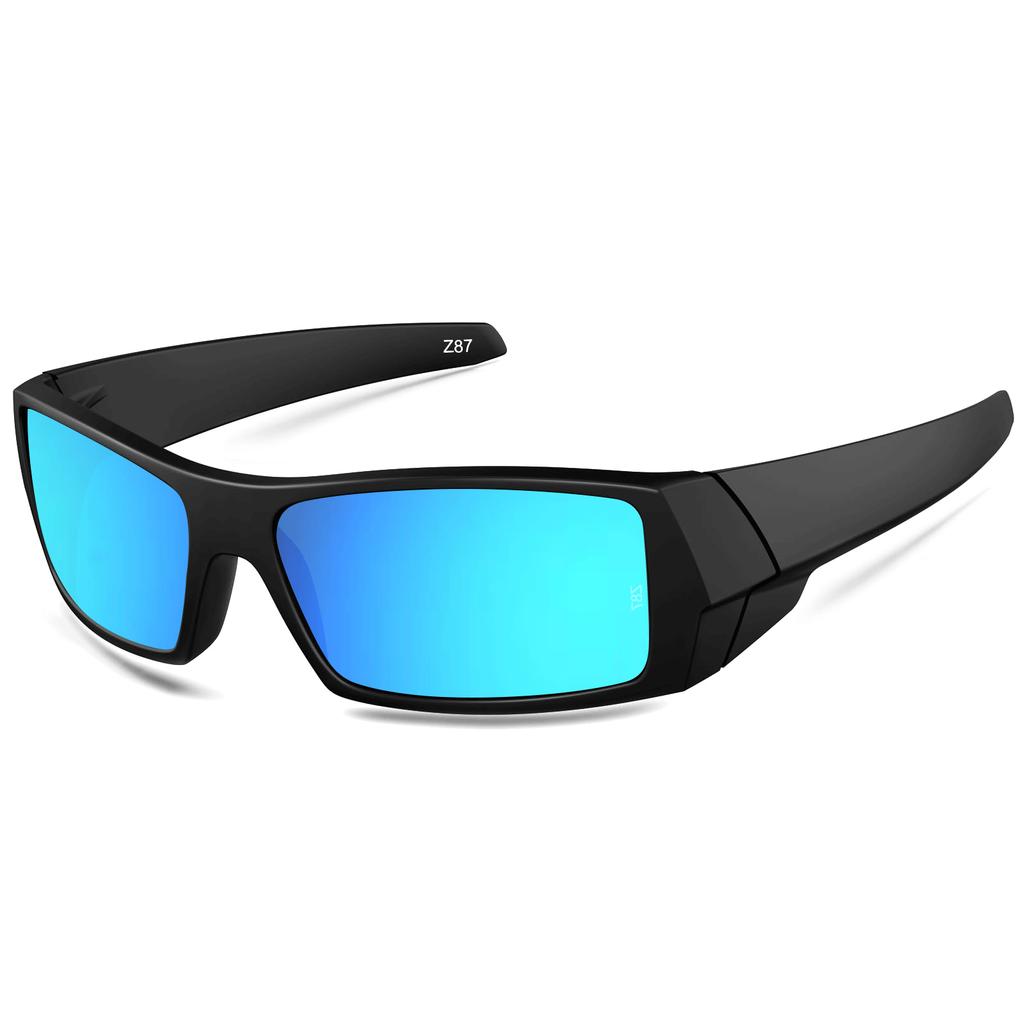 MAXJULI Z87 Sun Glasses Glasses Wrap Around Sunglasses for Men Fashionable Vintage Sports Classic SShield UV400 for Sport Working 8231