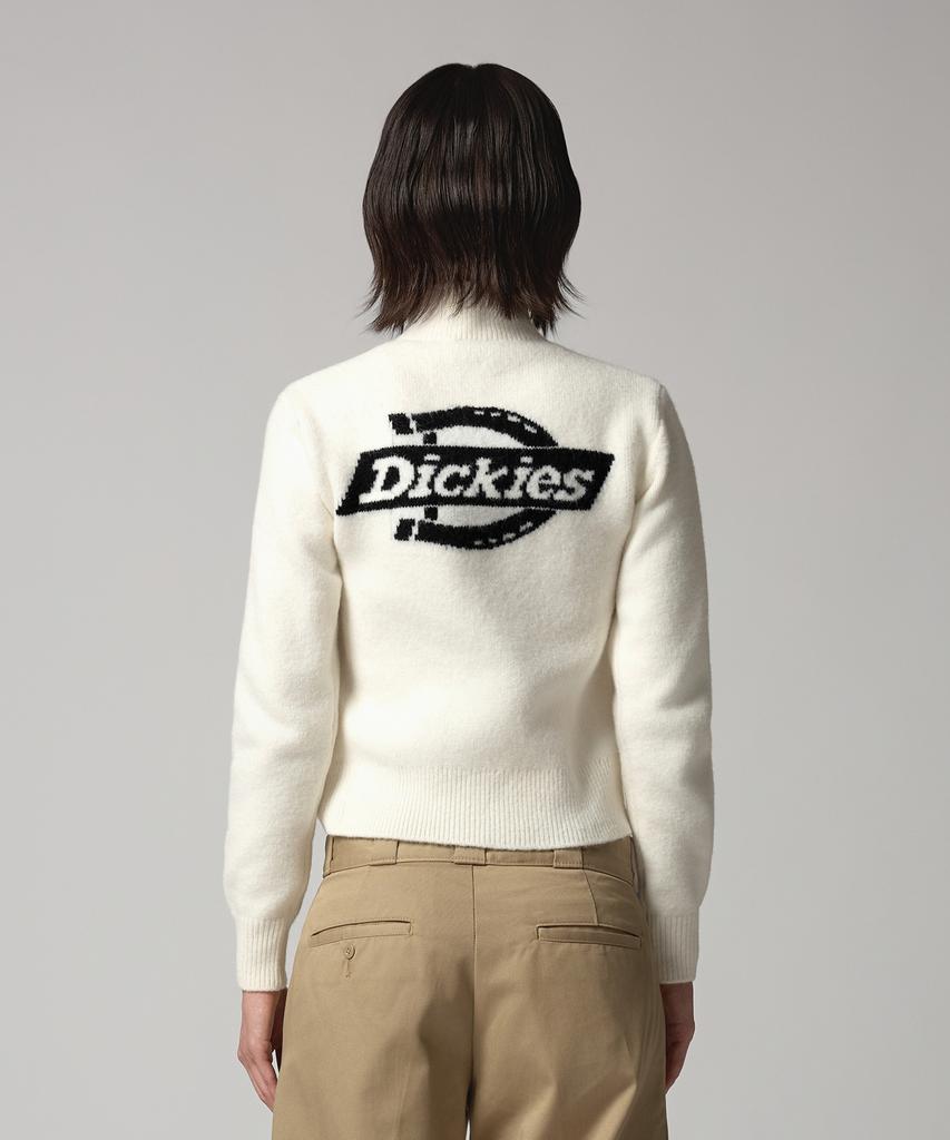 DICKIES Women'S Jacquard Sweater Knit Egret