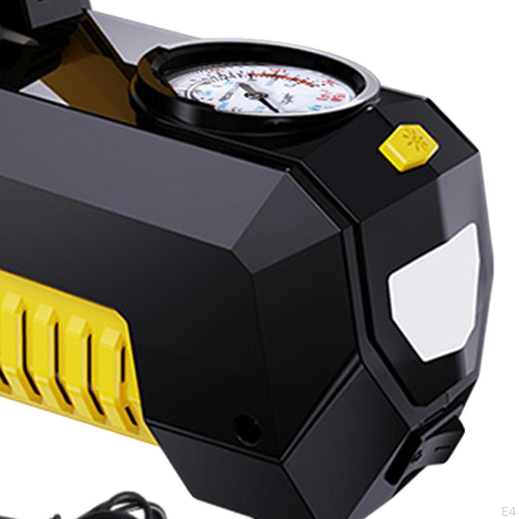 Auto Tire Pump 12V DC Car Air for Motorcycles Basketball Ball