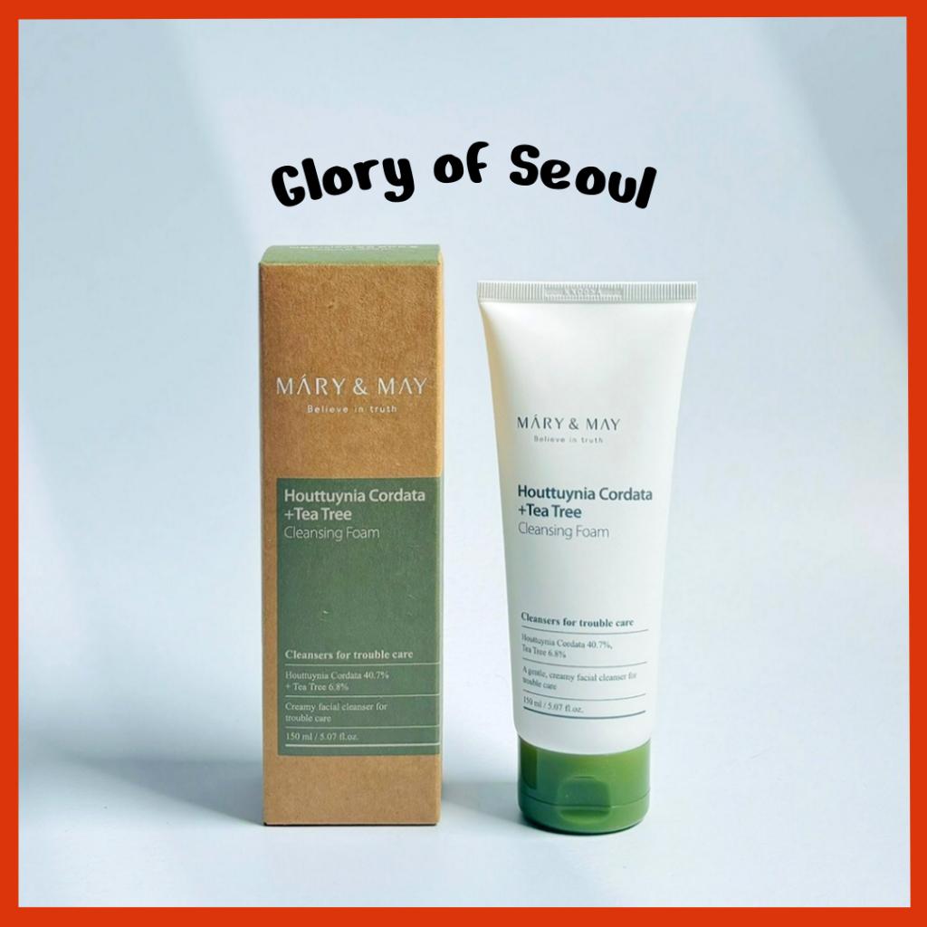 Mary&May Houttuynia Cordata + Tea Tree Cleansing Foam 150ml