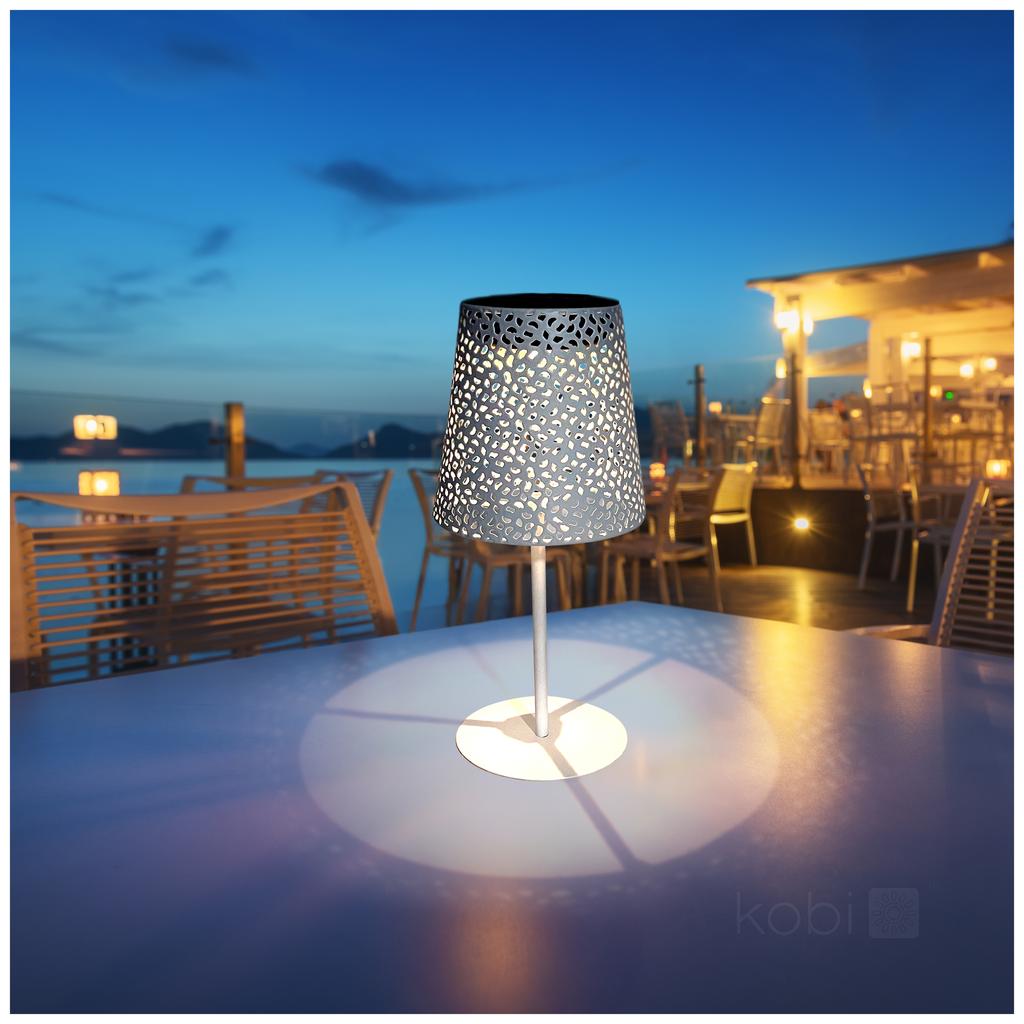 Solar LED garden lamp white 4000K IP44