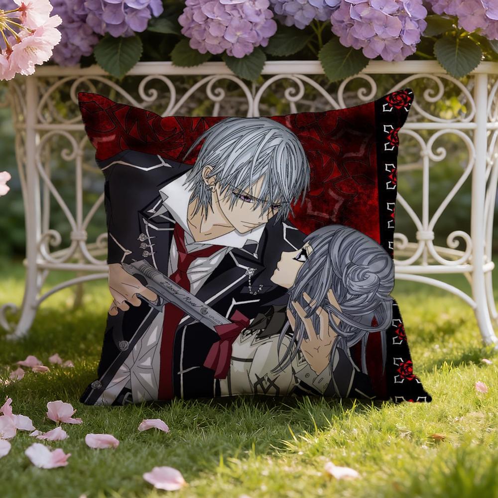 V-Vampire Knight Cushion Cover Home & Car Dual-Scene Pillow Cover: Reversible for Premium Comfort