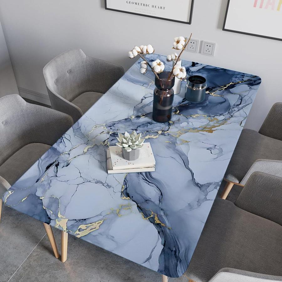 Samolepicí mramorová tapeta se zlatou fólií, odlepovací a nalepovací, vodotěsná, odolná proti oleji, nálepka na kuchyňskou zástěnu a pracovní desku, 5vrstvá PET samolepka na zeď pro nábytek