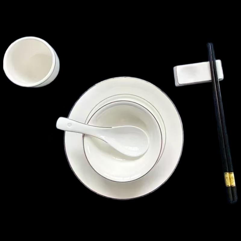 New Chinese Style Fan-Shaped Placemat Set