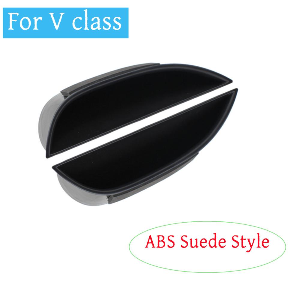 ABS Auto Vordertürgriff Aufbewahrungsboxen Türarmlehnenhalter Tablett Organizer Für Mercedes Benz V-Klasse V260 Vito W447 2016-2025