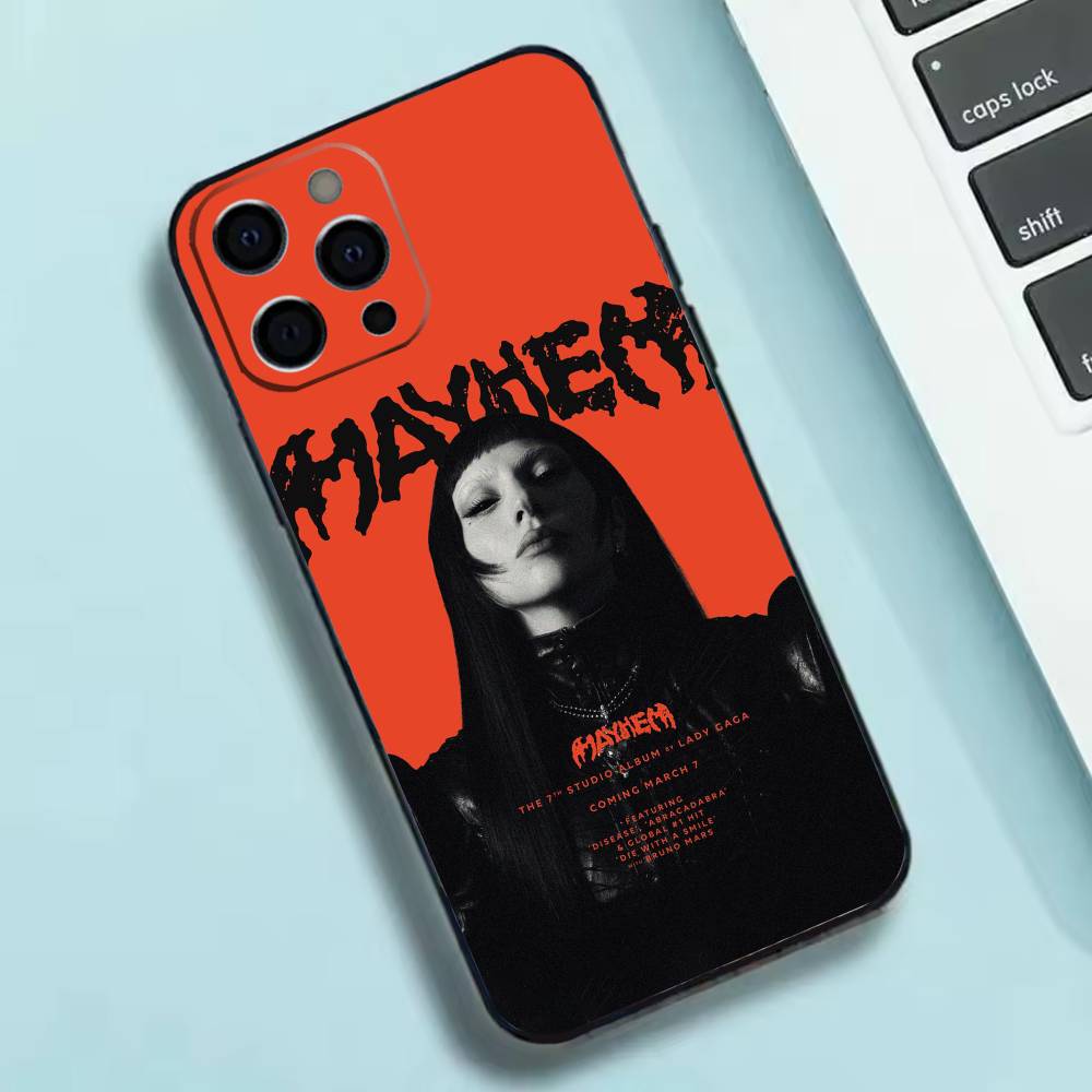 

LADY GAGA M-MAYHEM Phone Case Silicone Soft For IPhone 17 16 15 14 13 12 11 X XR Plus Pro Max Plus iPhone16e