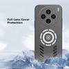 Für vivo X100 X100s X90 X90s X80 X70 Pro Plus Rock Sand Ice Magnetische Wärmeableitung Mattes Anti-Fingerabdruck-PC-Gehäuse Atmungsaktive Kühlabdeckungsschale