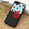 Krajews Lady Bugs Phone Case Cover For iPhone 17 Air 16 15 14 plus 12 13 pro max coque Shell Fundas