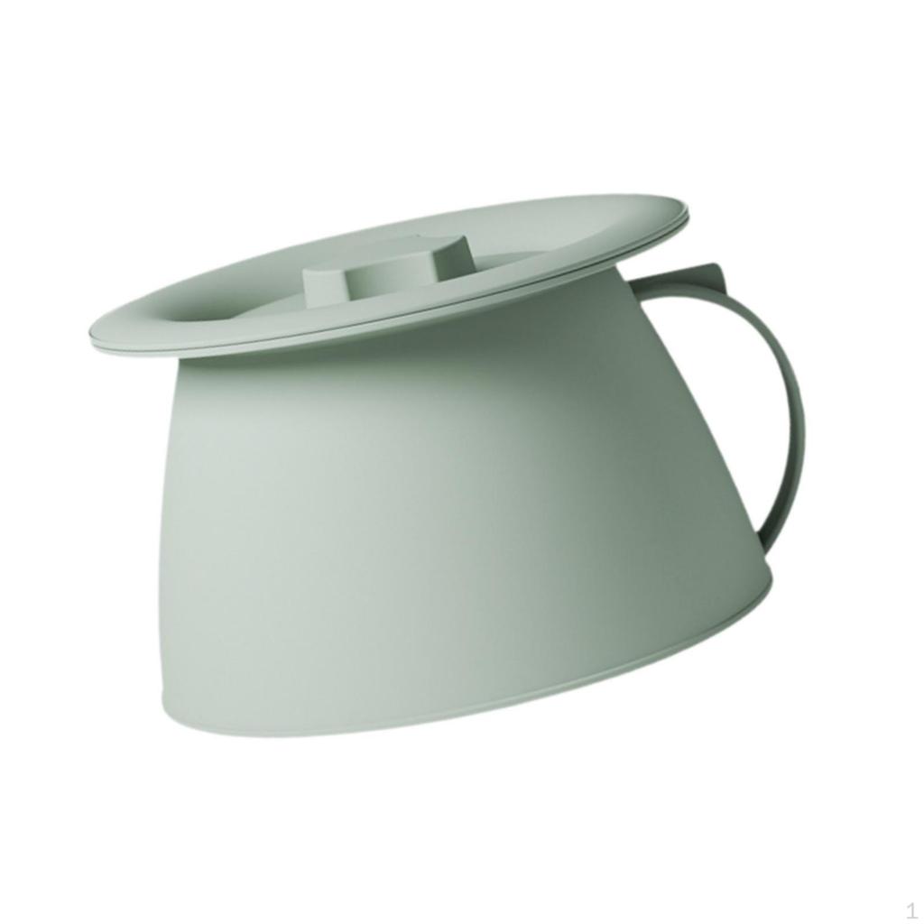 Bequemer Nachttopf für Zuhause, tragbare Toilette mit Griff