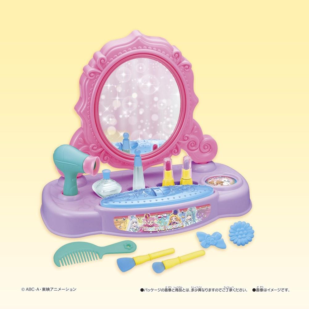 MegaHouse Wonderful Pretty Cure Happy Make Dresser Doll Play Dress-up for Ages 3 and Up