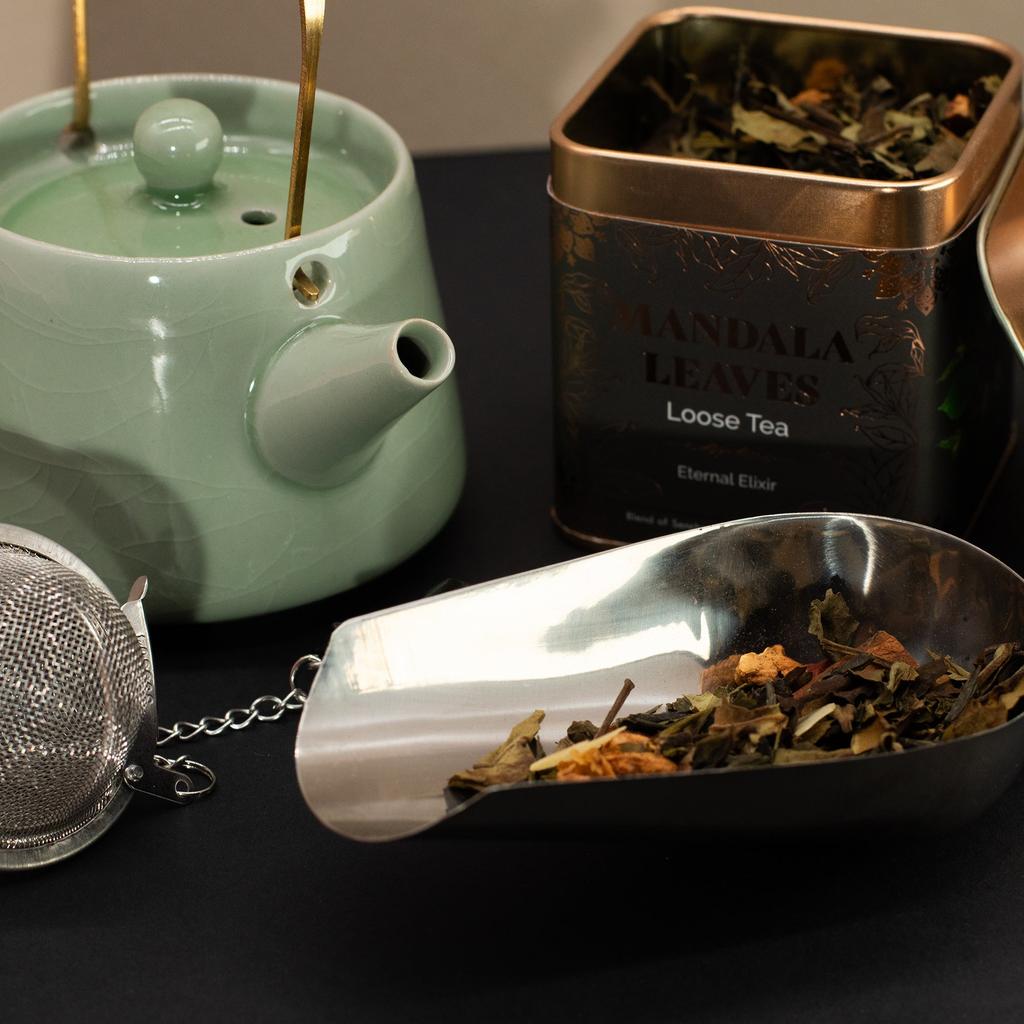 Mint Rose Gunpowder Green Tea Loose Leaf 50g