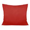 50x70 cotton satin pillowcase, red, plain