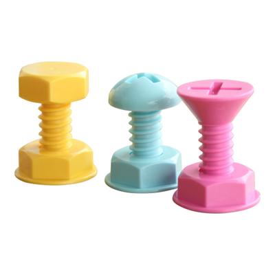 3Pcs Wall Hooks Mini Colorful Screw Shape Strong Adhesive Punch Free Multifunctional Wall Hangers