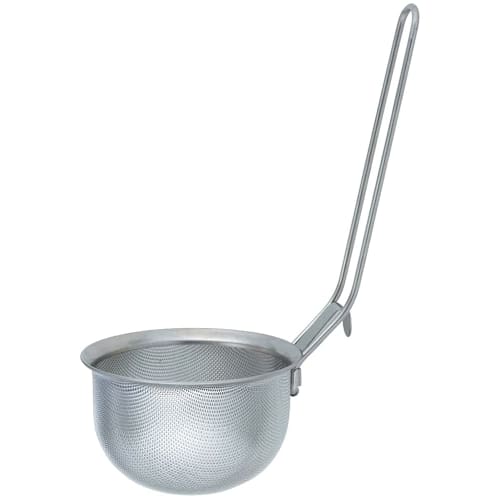 Shimomura Kihan Miso Strainer, Punched, Made In Japan, Dishwasher Safe, Non-Clogging, Easy To Clean, Hanging Hook, Durable, Sturdy, Stainless Steel, T