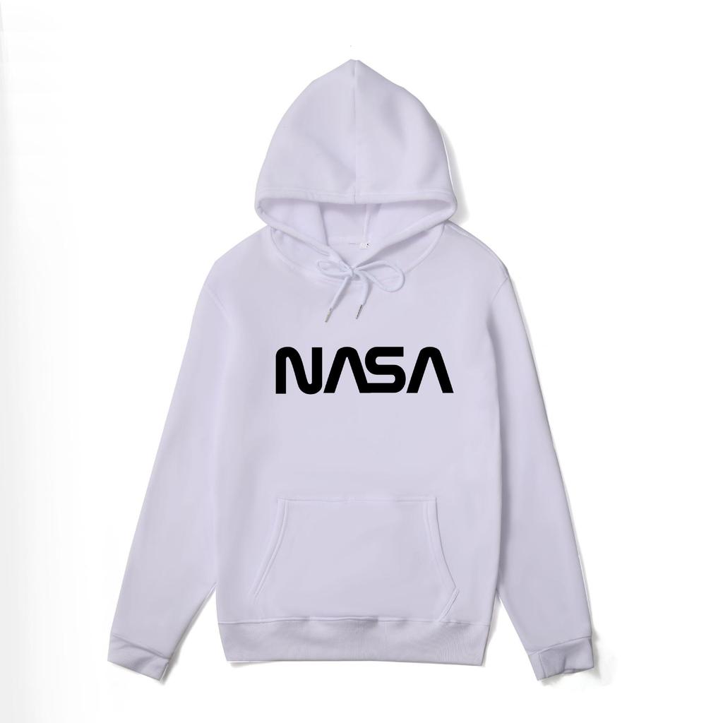 NASA Unisex Plus Samt Hoodie: Jugend Mode Pullover