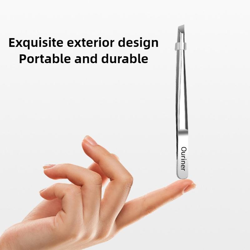Xiaomi High Precision Stainless Steel Eyebrow Clip Tweezers for Hair Removal Beard Removal False Eyelash Application Beauty Tool