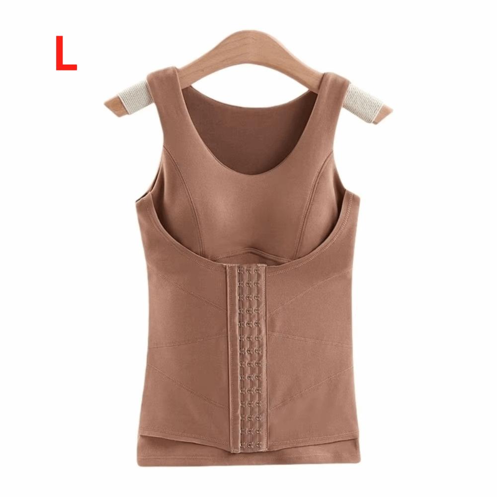 Tummy Control Slimming Thermal Shapewear Sleeveless Thermal Underwear  Women Underwear