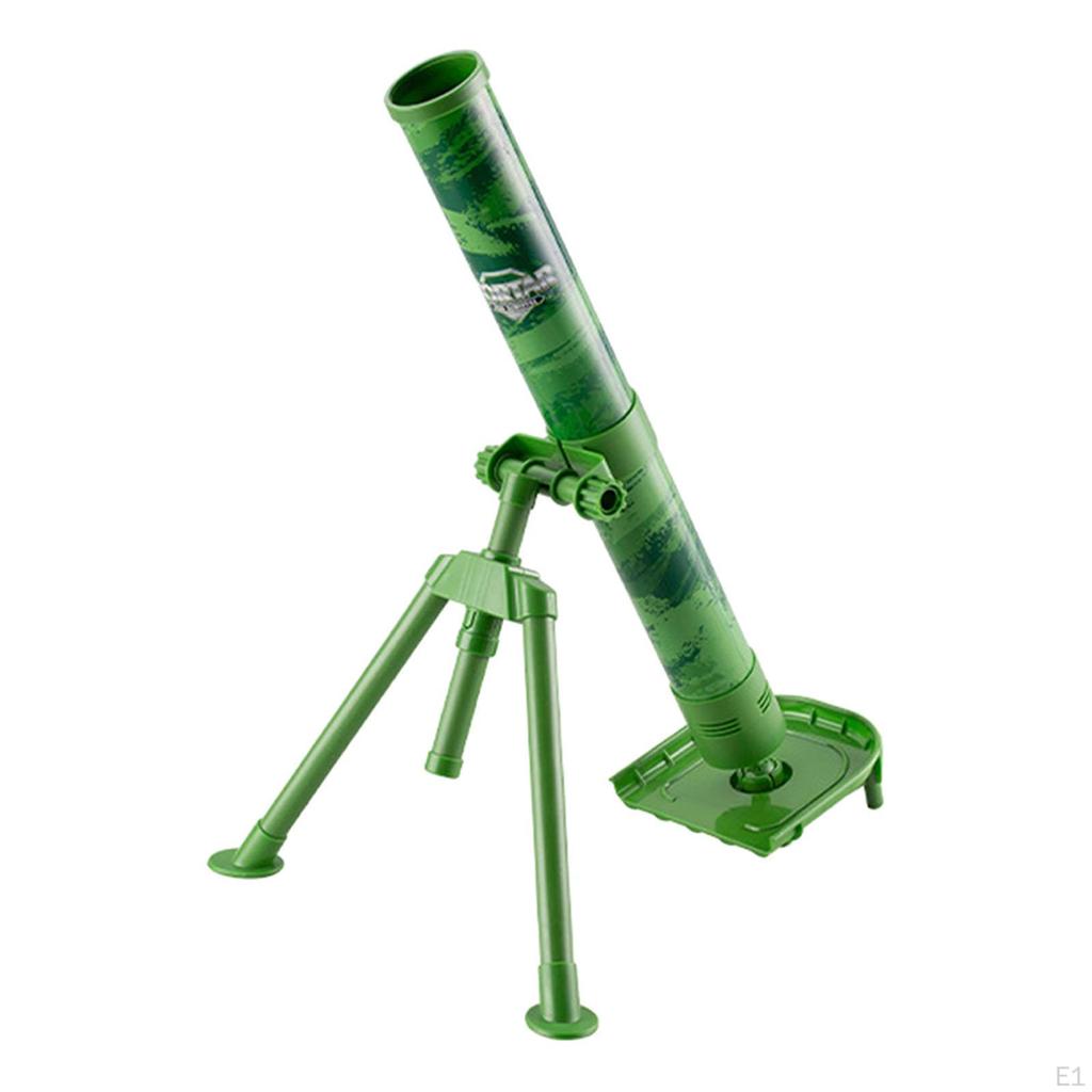 Mortar Launcher Playset Rocket Set with 5 Foam Shells, Soft, for 6-12 Years Old