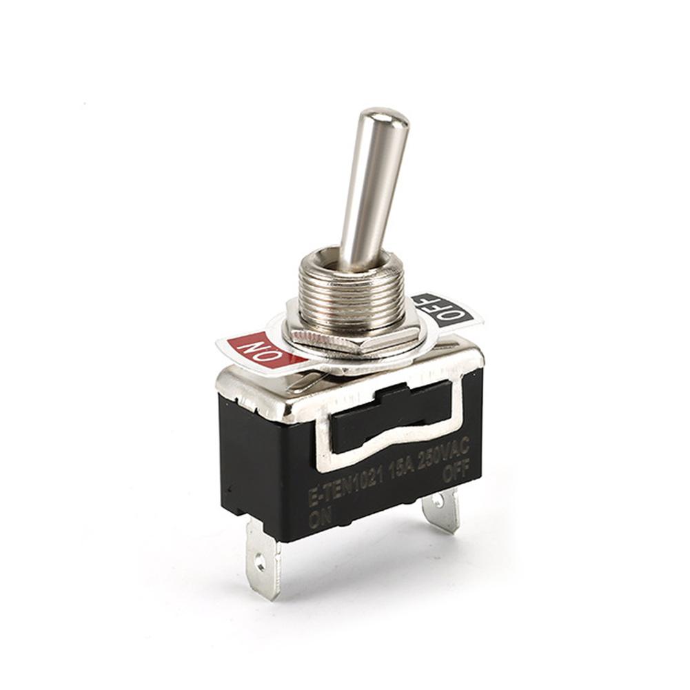 Heavy Duty 250V 2Pin SPST ON/OFF Car Boat Rocker Toggle SwitchRocker Switches with Waterproof Boot Spst