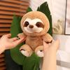 22cm-39cm Kawaii Sloth Plush Toys Soft Stuffed Animal Sloth Dolls Toy Plushies Birthday Gift For Kids Girls Party Supply