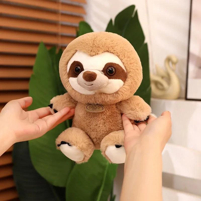 22cm-39cm Kawaii Sloth Plush Toys Soft Stuffed Animal Sloth Dolls Toy Plushies Birthday Gift For Kids Girls Party Supply