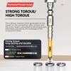 6/12 Pack Magnetic Screwdriver Bits Non-slip Shockproof Phillips Impact Bits Hex Shank Alloy Steel Bits Suitable for Power Tools