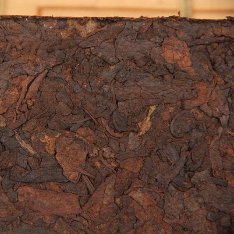 1000 g Bambusová skořápka Starý čaj Pu'er Cihla Starobylý strom Yunnan Velký list Pu-erh