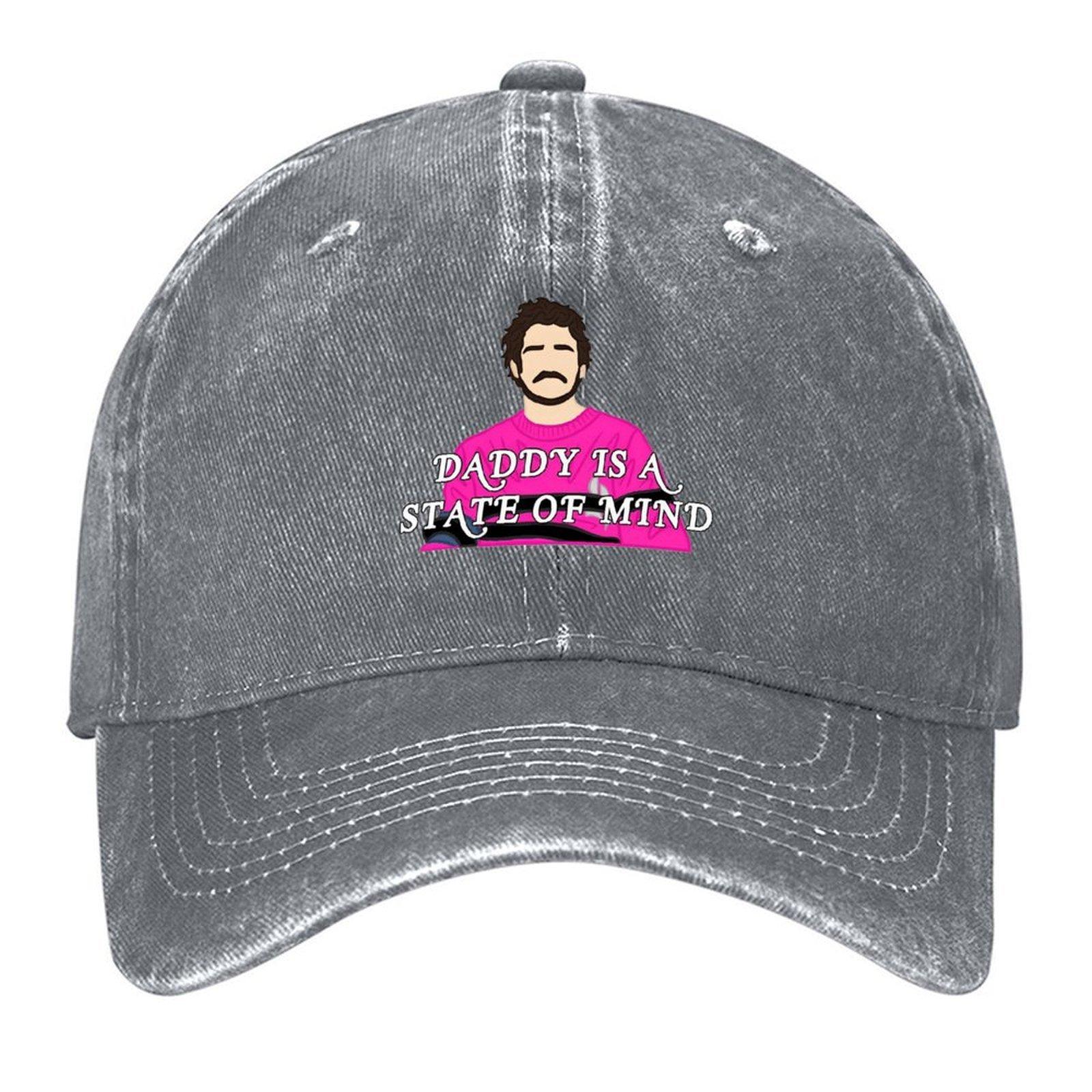 2026 Папа — это состояние души - Педро Паскаль Бейсболка Термокозырек Военная кепка Мужская Кепки от солнца Гольф Гольф-одежда Мужская Женская