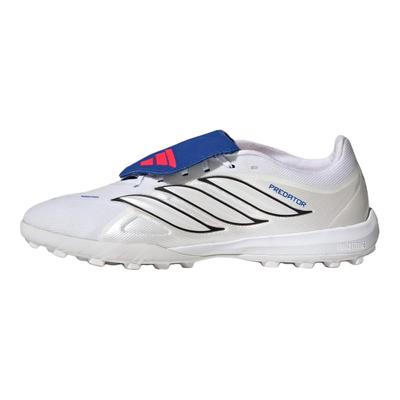 Predator League Fold Over Tongue Turf Cloud White Zero Metalic Royal Blue Unisex Sneakers JS4853