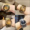 New Sweet Cool European & American Style Open Metal Wire Bangle: Distinctive Arm Ring for Women